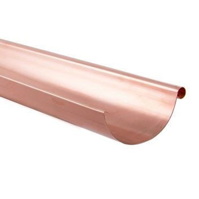 Half Round Copper Guttering