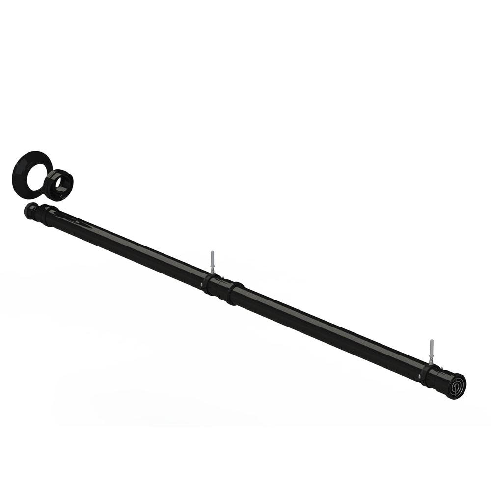 Vaillant 0020231444 Flue Pipe (End Piece) Dn 60 Black