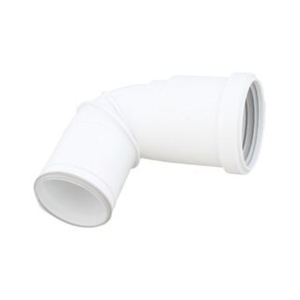 Vaillant 0020231462 Flue Gas Elbow 87 Degr White