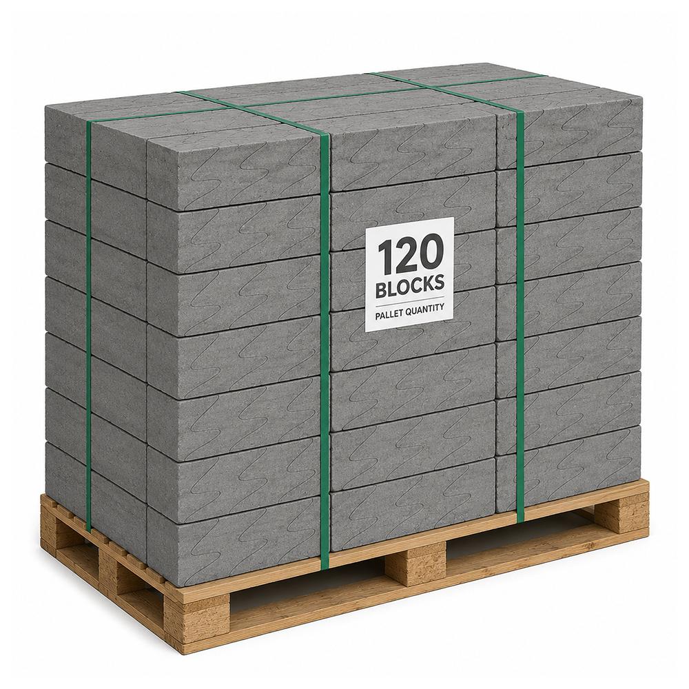 100mm Thermalite Aircrete 7.3N High Strength 7 Concrete Block - Pack of 120