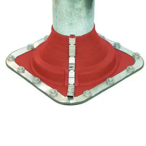 Dektite Combo Red EPDM Pipe Flashing for Metal Roofs 350mm-750mm