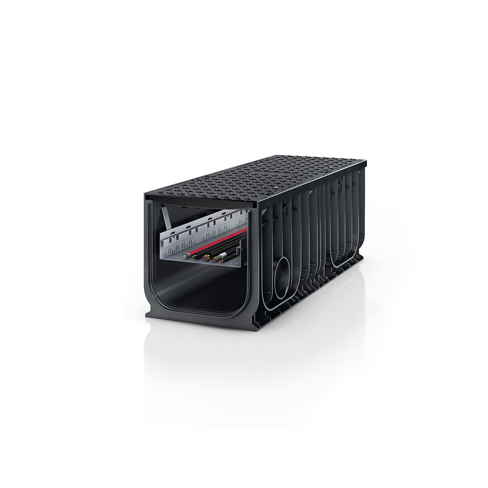 Hauraton Recyfix Pro 300 Service Channel with Ductile Iron Solid Cover - C250