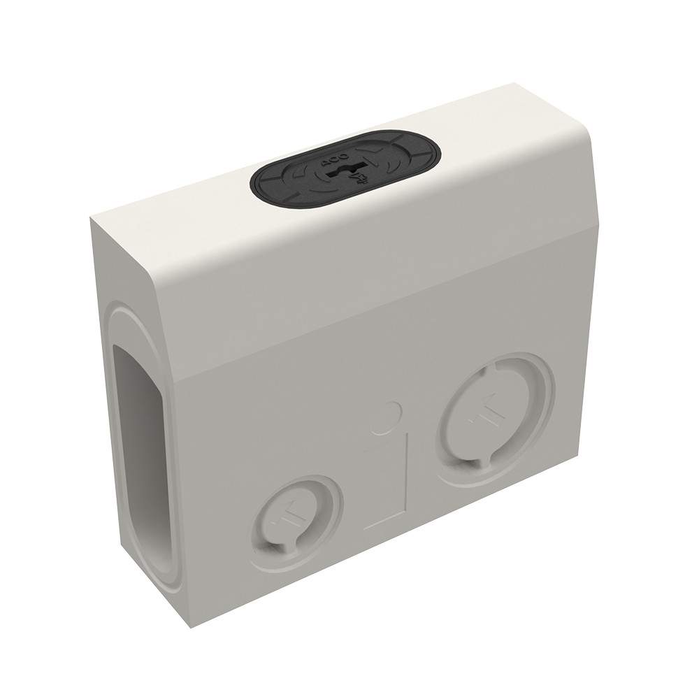 Aco Kerbdrain Hb405 Half Battered Access Kerb Unit - 500Mm Concrete