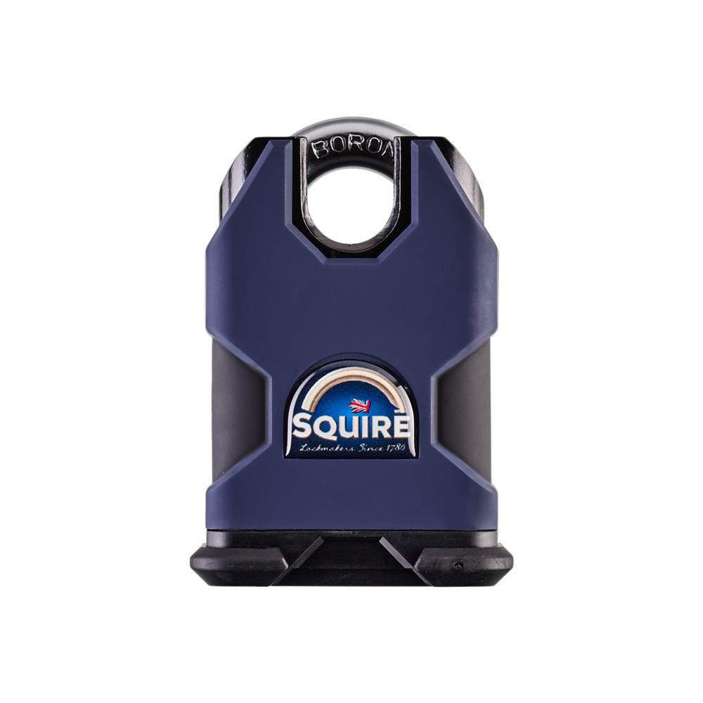 Squire 50Mm Boron Shackle With Hardened Steel Lock Body