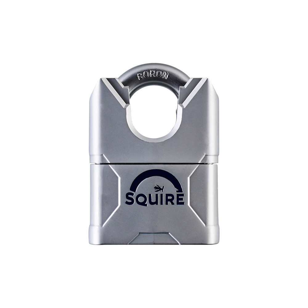 Padlock with High Security Closed Shackle and Zinc Alloy Cover - 50mm