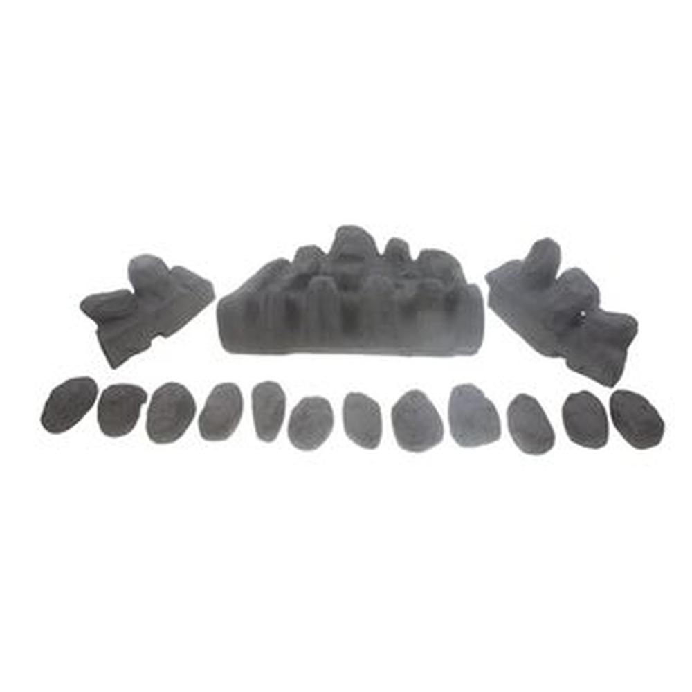 Valor Group 5115227 Dimplex Ceramics Set Coal C1 Atb10