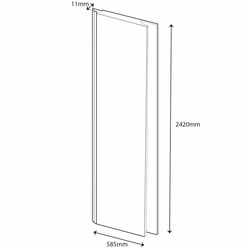 Timeless Trade Tongue & Groove Moonlit Sand Matt Plywood Shower Panel ...