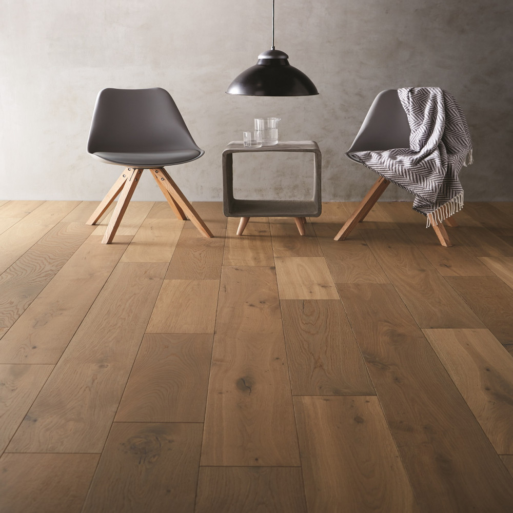 Caledonian Engineered Oak Flooring - Ness Smoked Oak Oiled