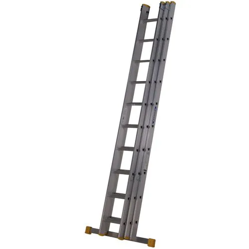 Box Section Extendable Werner 2.97m Triple Box Section Extension Ladder - BS EN131 | BRICK ...