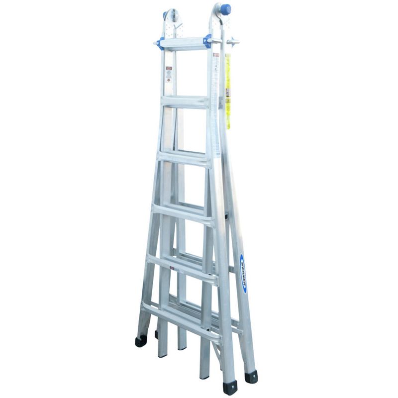 Werner 4x6 Telescopic Combination Ladder MT26 ANSI Type 1A Roofing