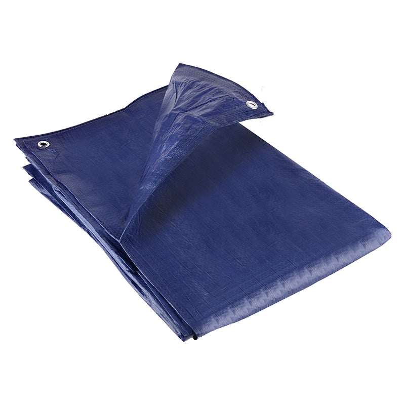 Economy Blue Tarpaulin Sheet 80gsm 12 x 20m