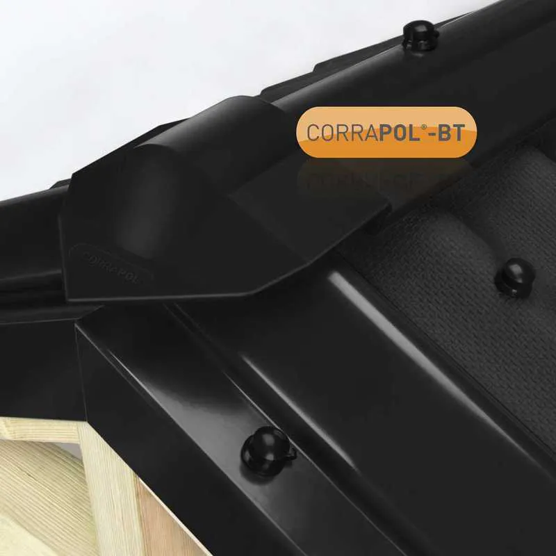 Corrapol Ridge Capping Corrapol-BT Super Ridge Endcap | Roofing Superstore®