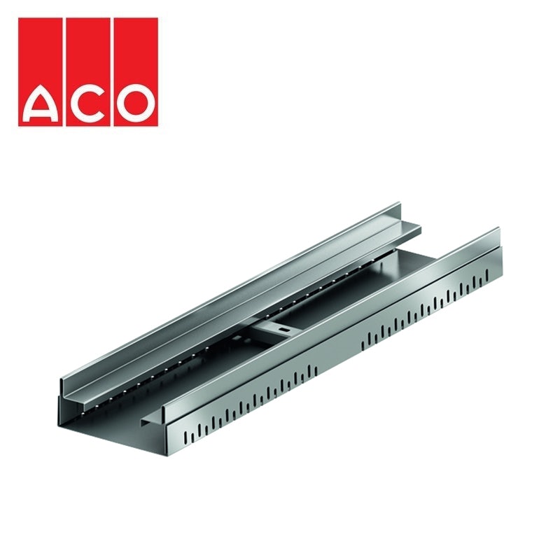 ACO Freedeck Adjustable Length Deep Section - Stainless Steel