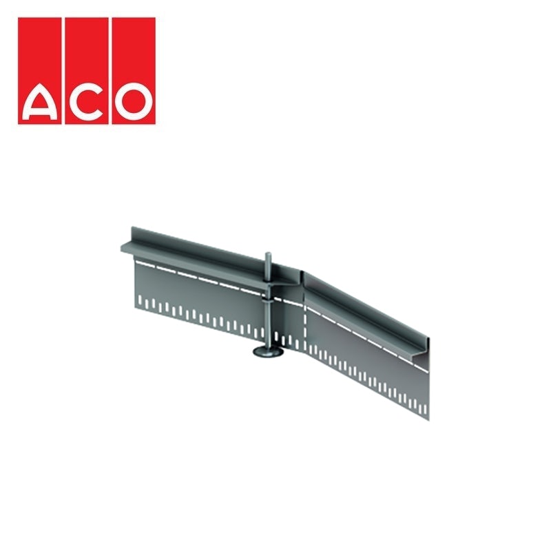 ACO Freedeck Corner for Adjustable Channel - Stainless Steel