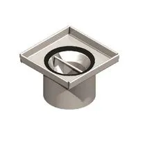 150mm Gully Riser ACO Gully EG150 - Stainless Steel Floor Gully | Drainage Superstore®