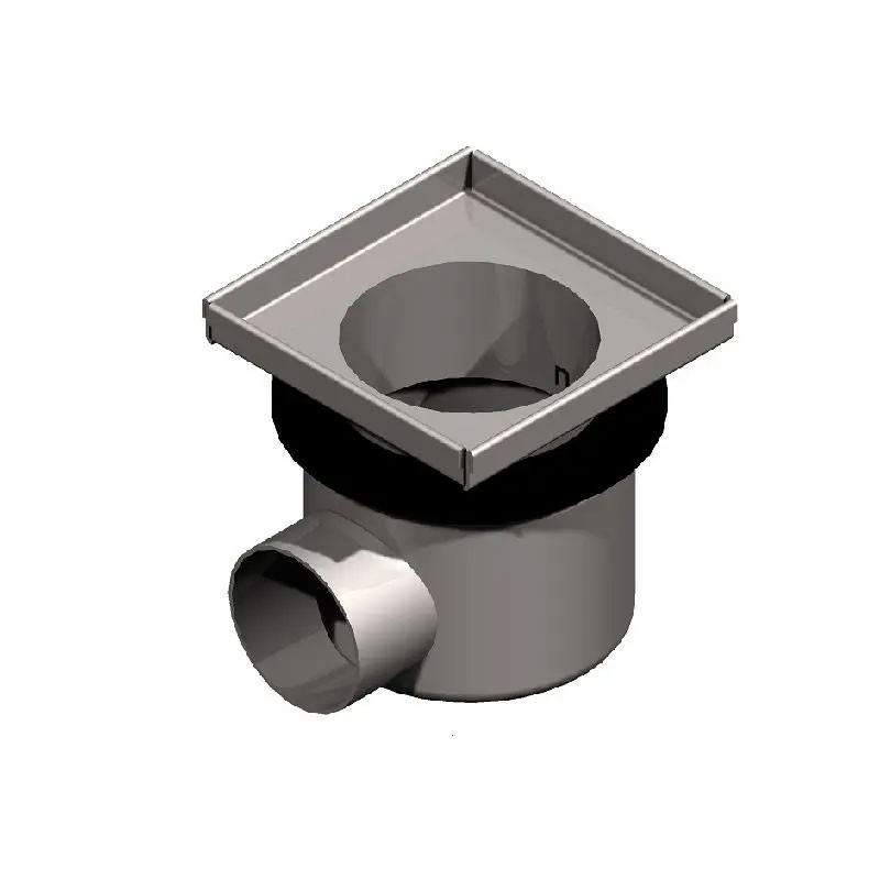 ACO Gully EG150 Stainless Steel 316 Telescopic Horizontal Outlet