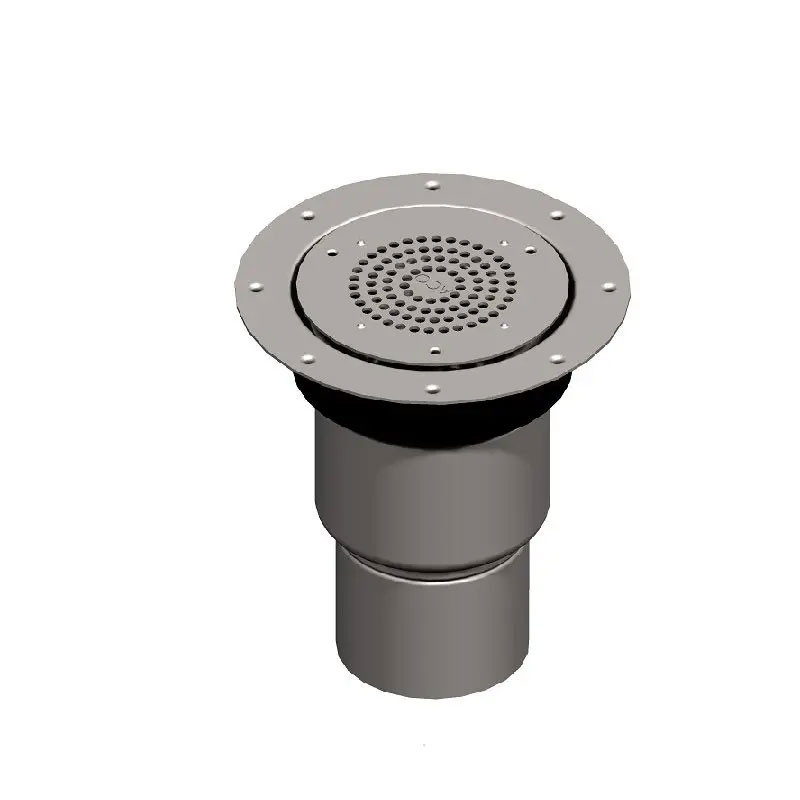 ACO Gully EG150 Stainless Steel 316 Telescopic Vertical Outlet - Circular