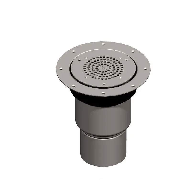 Aco Gully Eg150 Stainless Steel 316 Telescopic Vertical Outlet - Circular