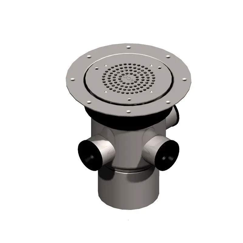 Aco Gully Eg150 Stainless Steel 316 Telescopic Vertical With 3 Inlets - Circular