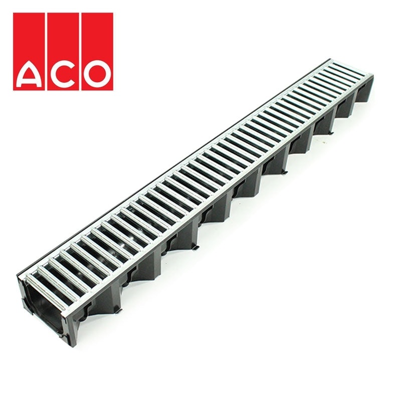 ACO Hexdrain Galvanised Channel Drain - A15 Weight Class