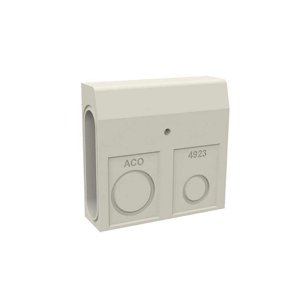 Aco Kerbdrain Hb480 Half Battered Blind Kerb Unit - 500Mm Concrete