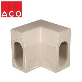 ACO KerbDrain HB305 Half Battered 90dg Internal Angle - 305mm