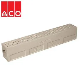ACO KerbDrain HB305 Half Battered Flush Drainable Centre Stone 1000mm