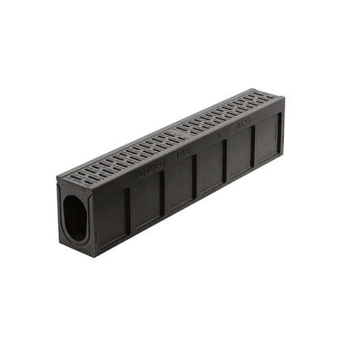 ACO MonoDrain PD100D Black Vienite D400 Channel Drain - 1000mm