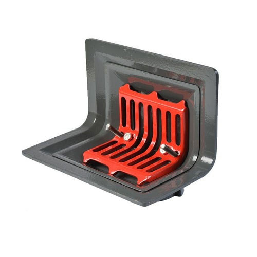 ACO Rainwater Roof Balcony TwoWay Outlet Screw with Flat Grate