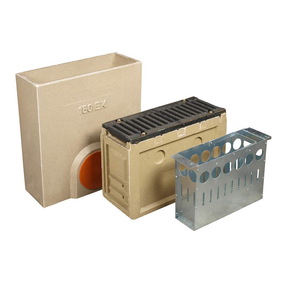 Aco S150 Heavy Duty Channel Sump Unit Concrete