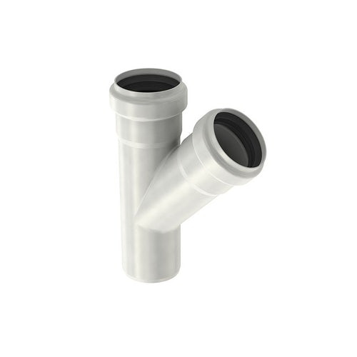 ACO 304 Grade Stainless Steel Single Socketed Pipe Branch