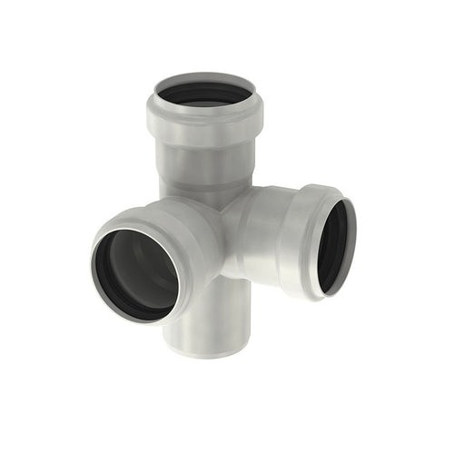 ACO 304 Grade Stainless Steel Pipe 87.5 Degree Corner Branch