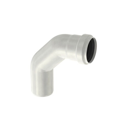 ACO 304 Grade Stainless Steel Single Socketed Long Pipe 87.5 Degree Bend