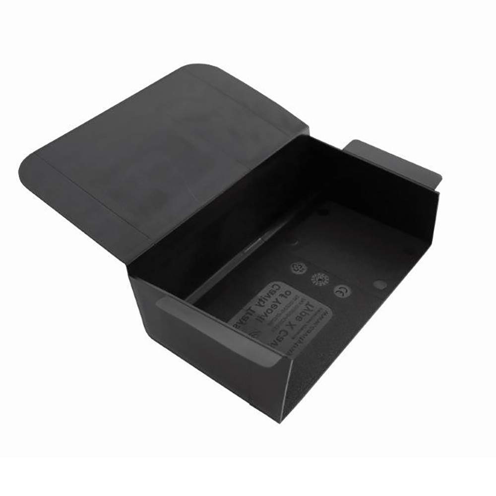 Cavity Trays Black Advantage Range Unleaded 330Mm Catchment Tray - Left Hand Plastic