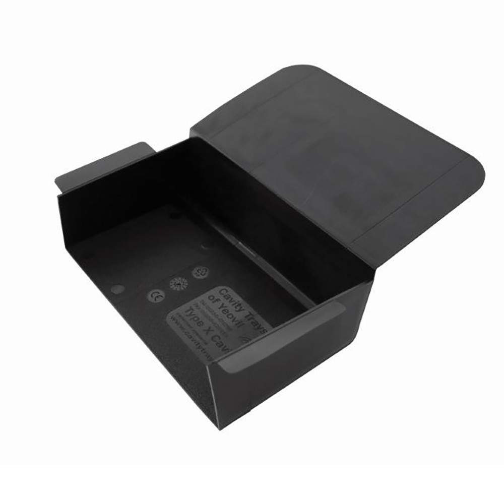 Cavity Trays Black Advantage Range Unleaded 330Mm Catchment Tray - Right Hand Plastic