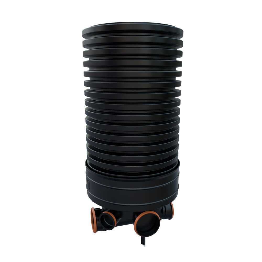 Turtle Accesso 600mm Single Piece Adoptable Inspection Chamber for 160mm Pipework