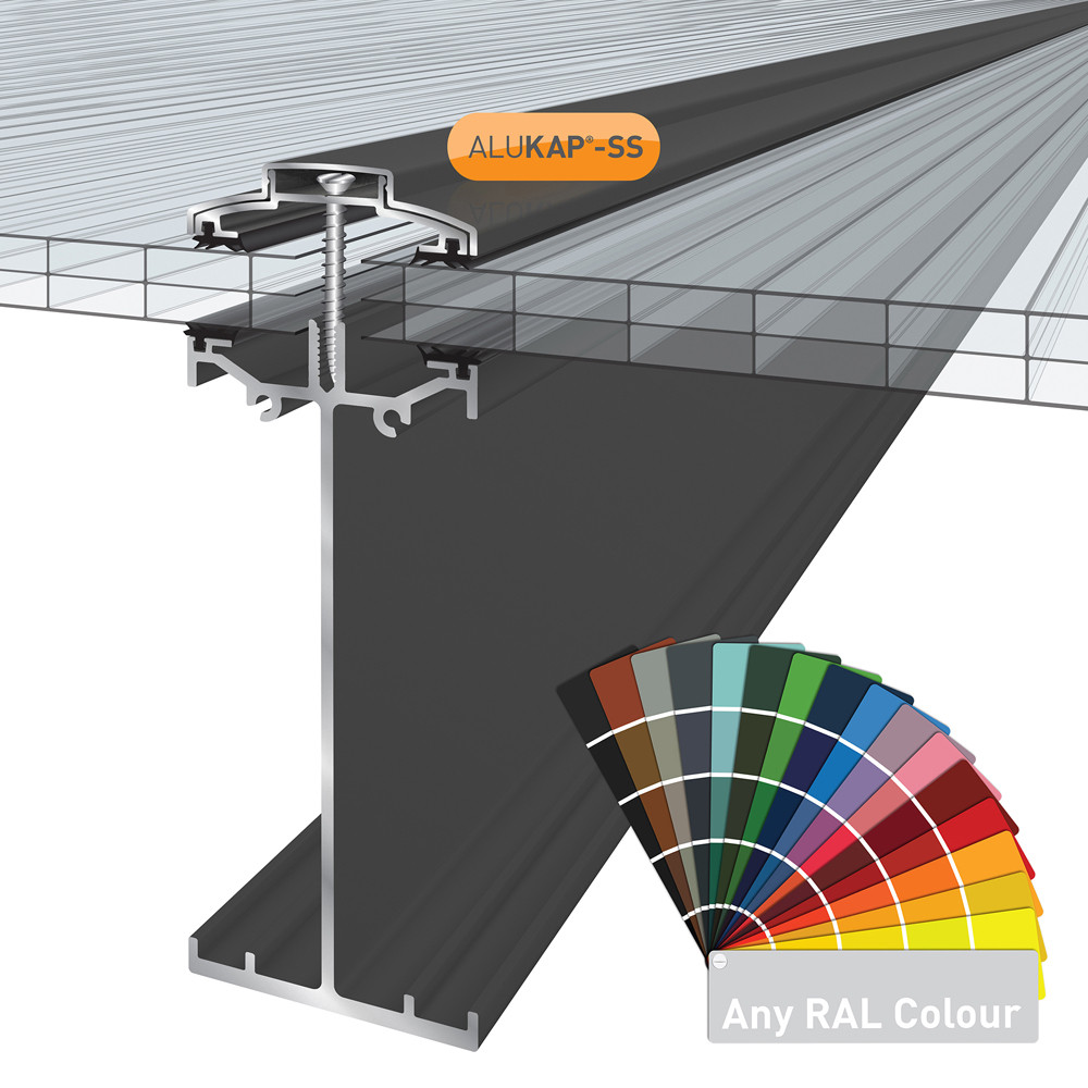 ALUKAP-SS High Span Bar Powder Coated - 2m | Roofing Superstore®