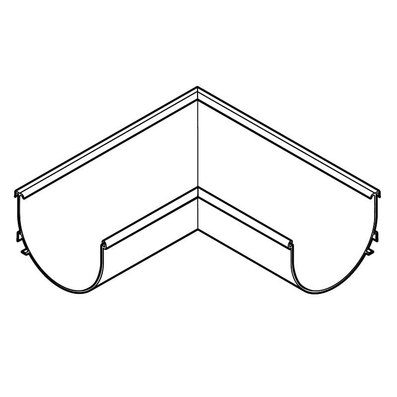 Alumasc Aqualine Deep Run Internal Angle