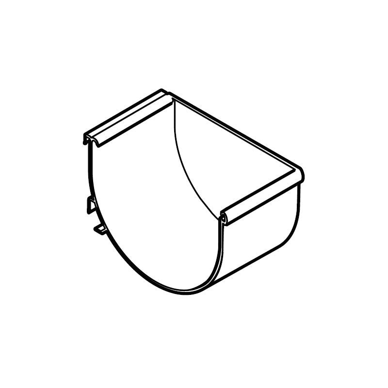 Alumasc Aqualine Deep Run Stop-End