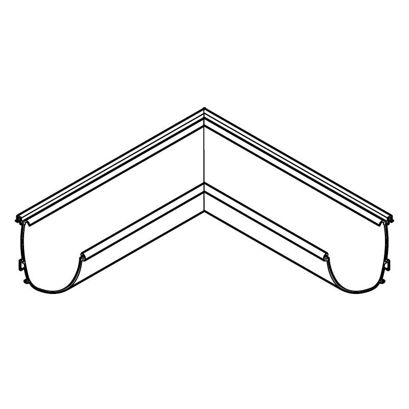 Alumasc Aqualine Modern Internal Angle