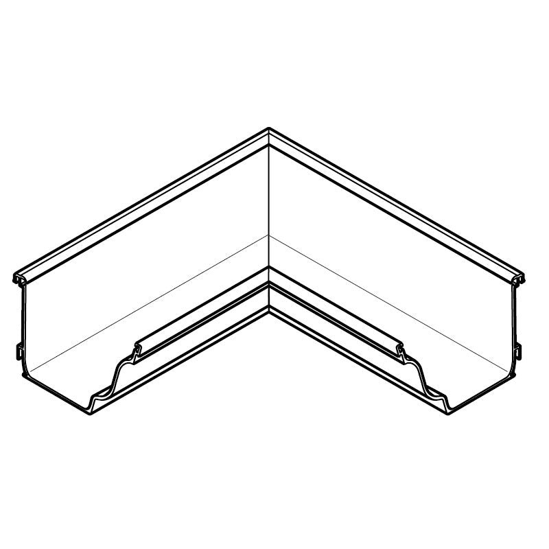 Alumasc Aqualine Moulded Internal Angle