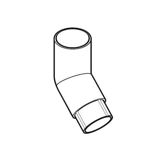 Alumasc Flushjoint 135dg Downpipe Bend 75mm Circular - Anthracite Grey Price Comparisons | Compare The Build