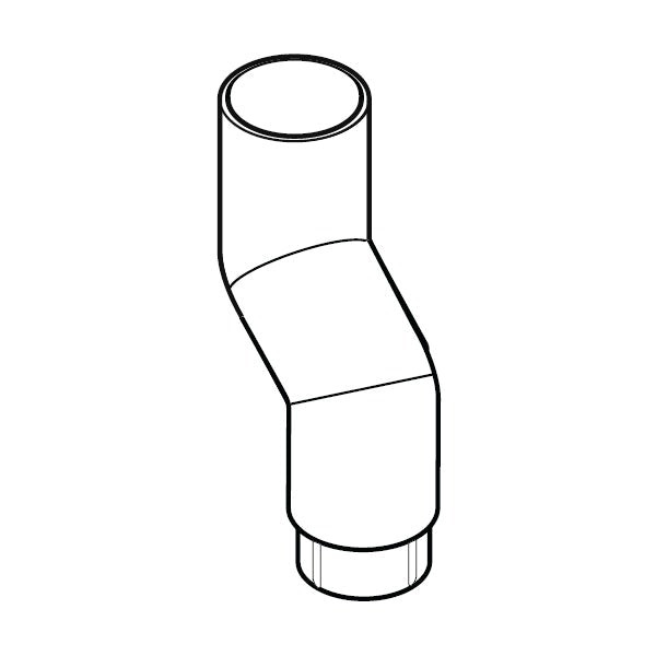Alumasc Flushjoint Circular 135 Degree Fixed 75mm Offset