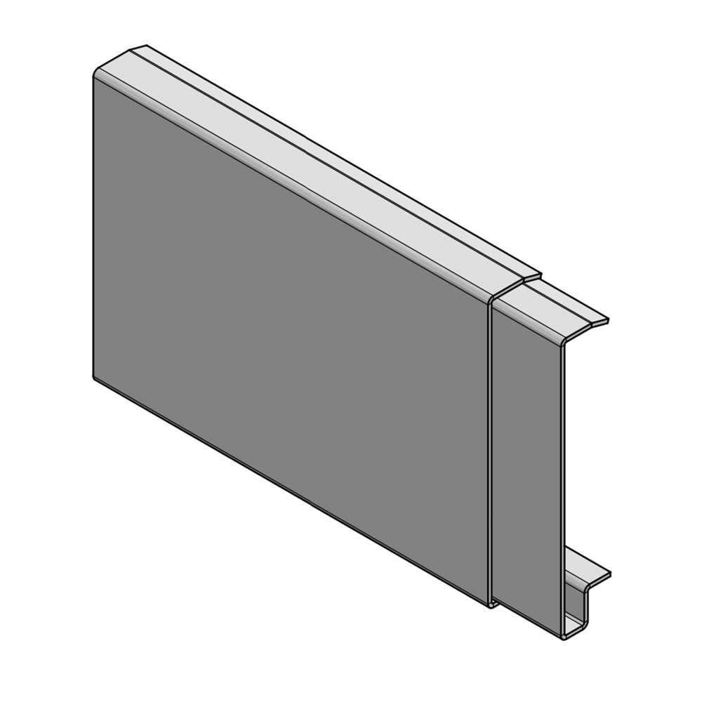 Alumasc Skyline SF5 Profile Fascia with 5 Bends - 3000mm Length
