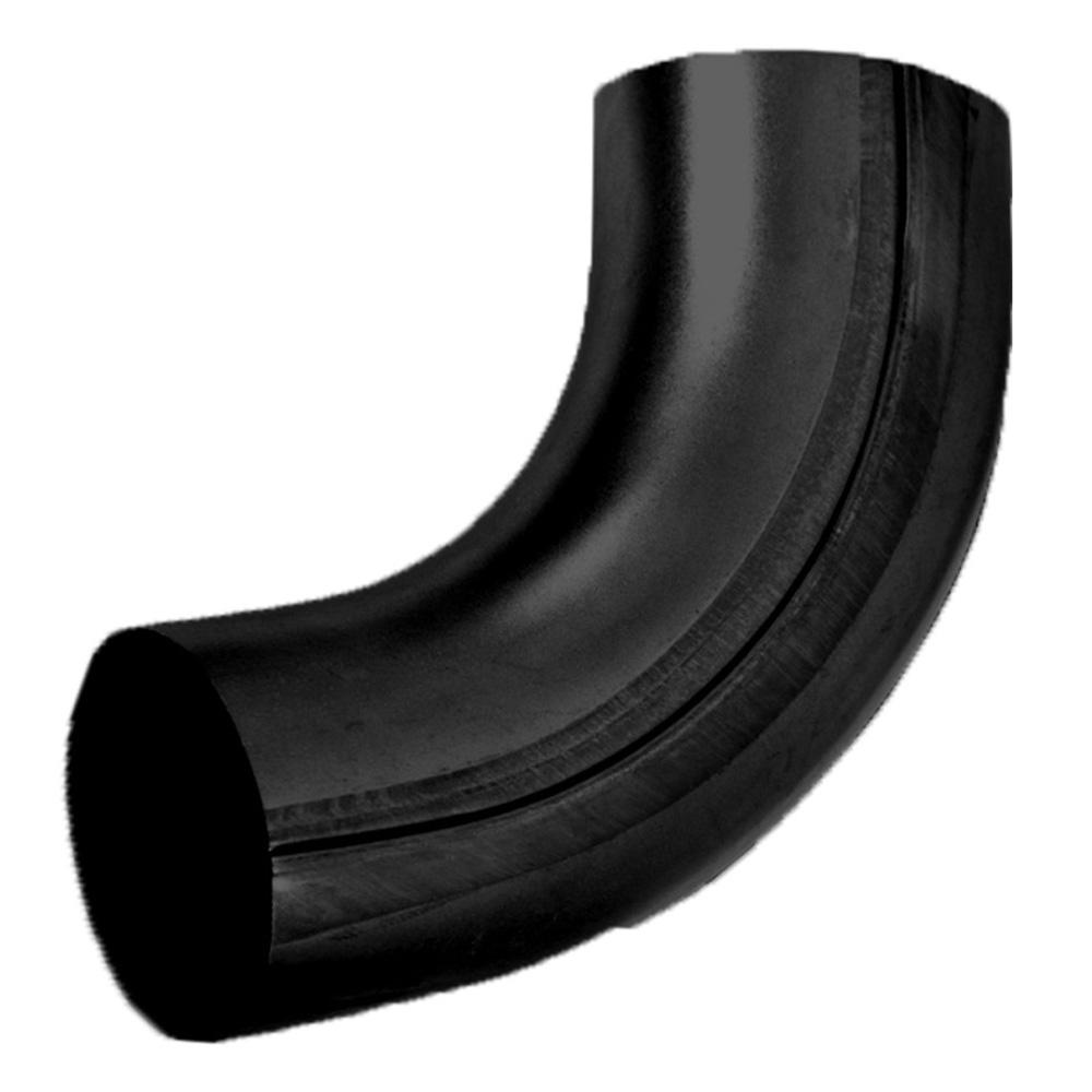 Alumasc Infinity 100mm Steel Round Gutter 90 Degree Bend