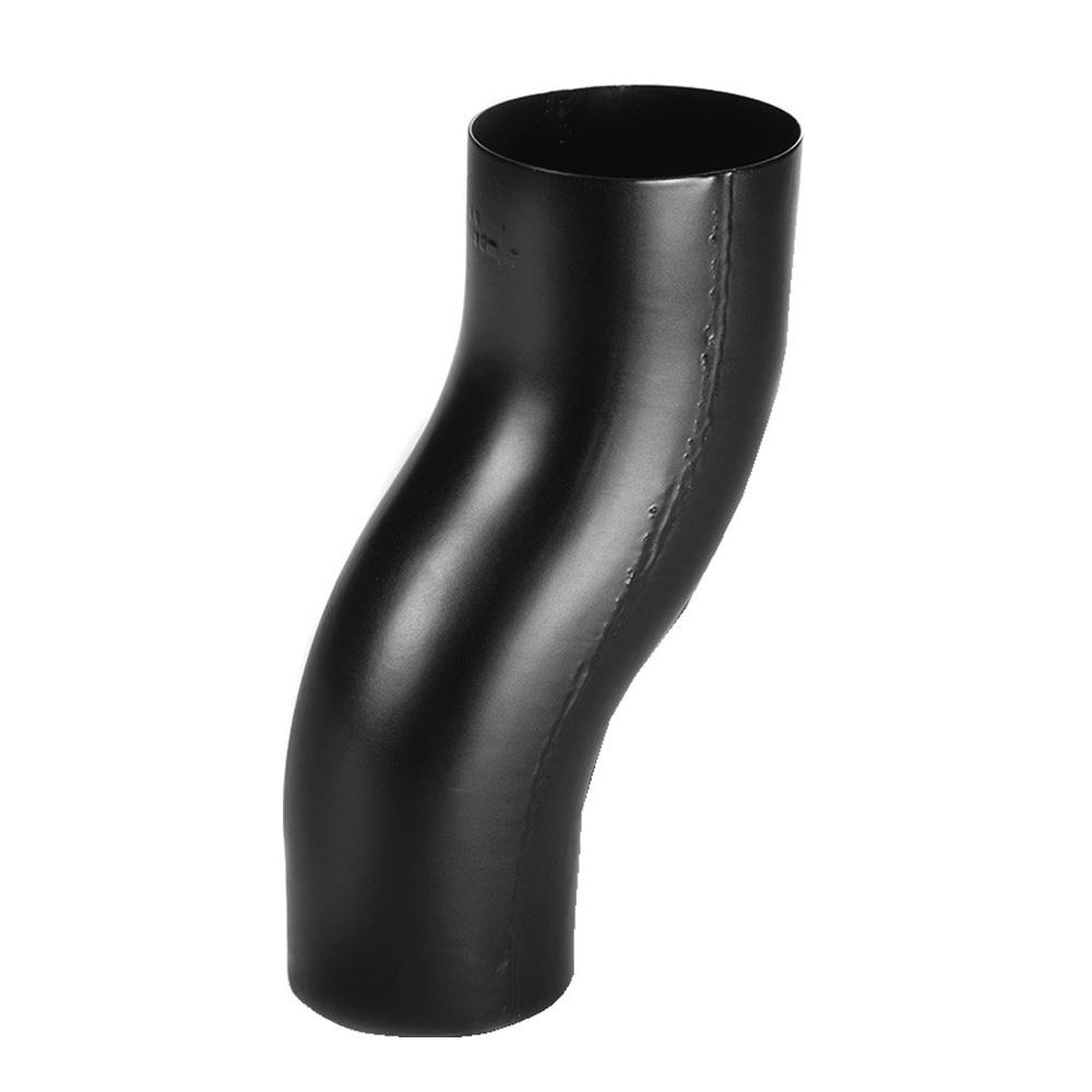 Alumasc Infinity 80mm Steel Downpipe 60mm Offset