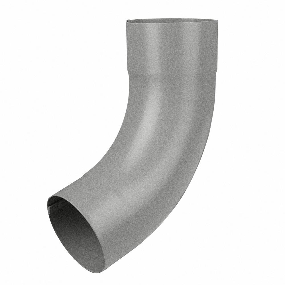 alumasc_infinity_80mm_steel_round_gutter_90_degree_downpipe_bend_aluminium_grey_primary