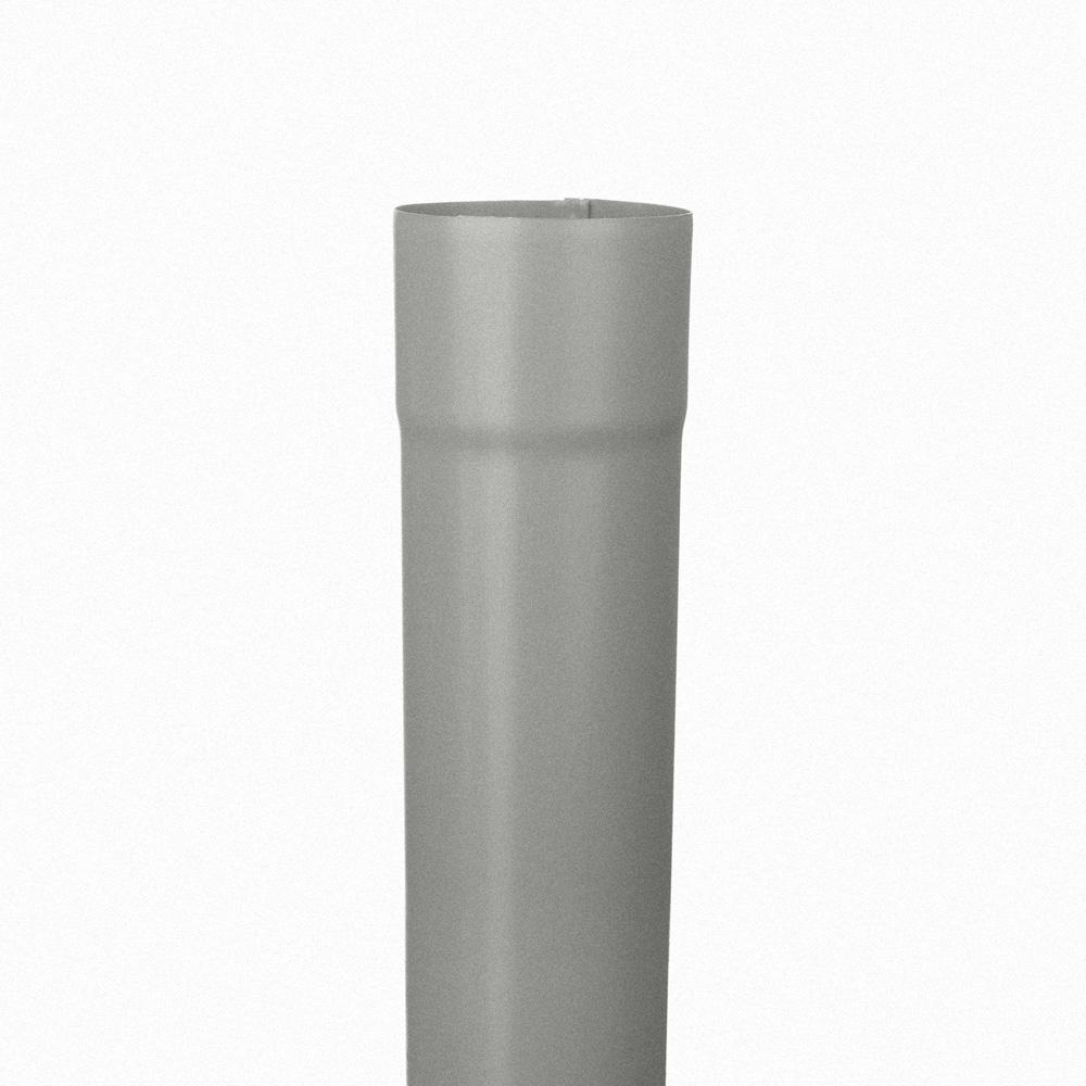 alumasc_infinity_steel_round_gutter_downpipe_aluminium_grey_primary