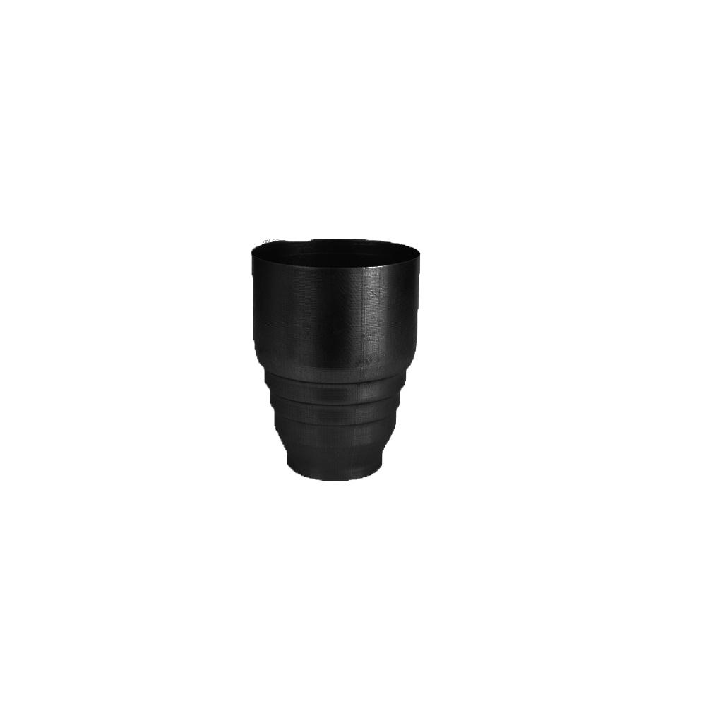 Alumasc Infinity 80mm Steel Round Gutter Downpipe Reducer