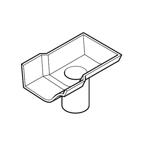 Alumasc Heritage Aluminium Victorian Ogee Stop End Outlet